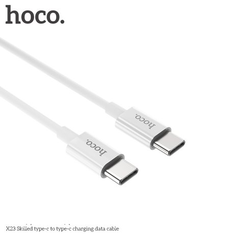 hoco X23 USB-C naar USB-C PD kabel voor iPad pro, MacBook, Samsung Galaxy etc.