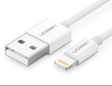 Ugreen 1 meter lightning naar USB kabel - wit