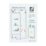 Magnetische schroef mat voor iPhone 8 reparaties Magnetische schroef mat voor iPhone 8 reparaties