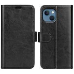 iPhone 14 wallet / portemonnee case hoesje - zwart iPhone 14 wallet / portemonnee case hoesje - zwart