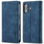 LC.IMEEKE iPhone 16 Portemonnee Hoesje - Blauw LC.IMEEKE iPhone 16 Portemonnee Hoesje - Blauw