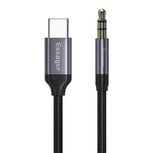 USB-C naar 3.5mm AUX kabel 1 Meter met Dac geschikt voor iPad / iPhone USB-C naar 3.5mm AUX kabel 1 Meter met Dac geschikt voor iPad / iPhone