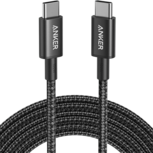 Anker 100W Nylon USB-C naar USB-C kabel  voor iPhone 15, iPad Pro, iPad Air e.d. - 1.8 Meter - Zwart