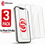 Geschikt voor iPhone 13 Pro Max - 3 stuks - Tempered Glass - Extra Sterk – screenprotector beschermglas