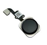 Home button voor iPhone 6 / iPhone 6 plus met rubberen gasket - zwart Home button voor iPhone 6 / iPhone 6 plus met rubberen gasket - zwart