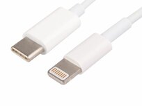 USB-C naar Lightning compatible kabel 1 meter - wit USB-C naar Lightning compatible kabel 1 meter - wit
