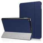 Tri-fold smart case hoes voor iPad 9.7 (2017 / 2018) - blauw Tri-fold smart case hoes voor iPad 9.7 (2017 / 2018) - blauw