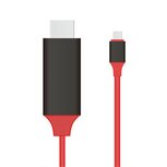 USB C naar HDMI kabel 2 meter  voor MacBook, Windows, Samsung Galaxy e.d. USB C naar HDMI kabel 2 meter  voor MacBook, Windows, Samsung Galaxy e.d.