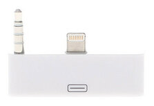 30 pin adapter voor iPhone 5/5s/5c/SE & iPod touch v5/v6 (incl. audio) - Wit 30 pin adapter voor iPhone 5/5s/5c/SE & iPod touch v5/v6 (incl. audio) - Wit