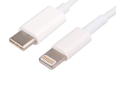 USB C naar Lightning kabel 1 meter - wit
