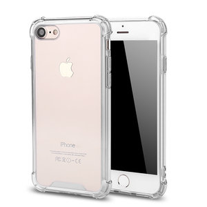 iPhone SE (2020) / 7 / 8 bumper case TPU + acryl - transparant