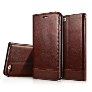 iPhone 7 / 8 wallet / portemonnee case hoesje - bruin