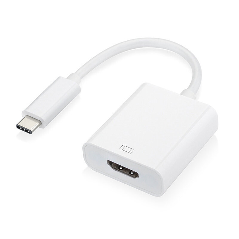 USB-C naar HDMI Adapter - 4K Beeldkwaliteit - Geschikt voor MacBook, iPad Pro, iPad Air, iPhone 15/16/17 en Meer